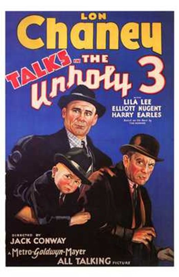 The Unholy 3 Movie Poster (11 x 17) - Item # MOV199089