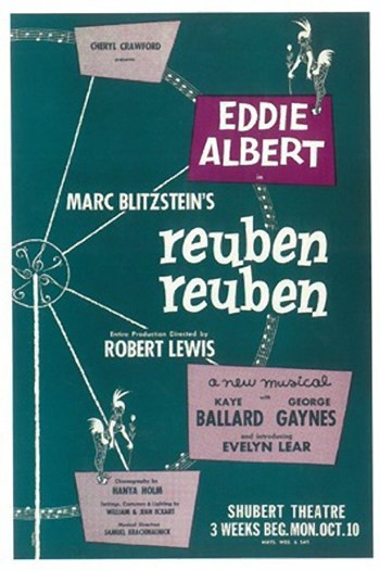 Reuben Reuben (Broadway) Movie Poster (11 x 17) - Item # MOV407397