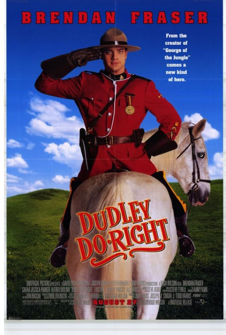 Dudley Do-Right Movie Poster Print (27 x 40) - Item # MOVIH7398