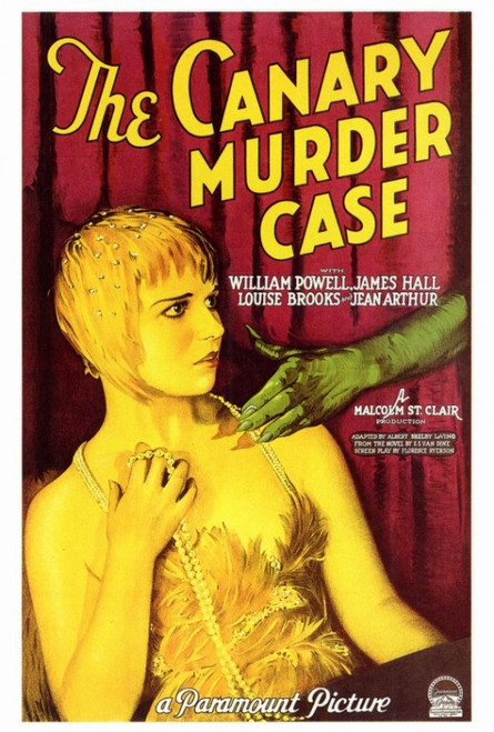 The Canary Murder Case Movie Poster Print (27 x 40) - Item # MOVGF4170