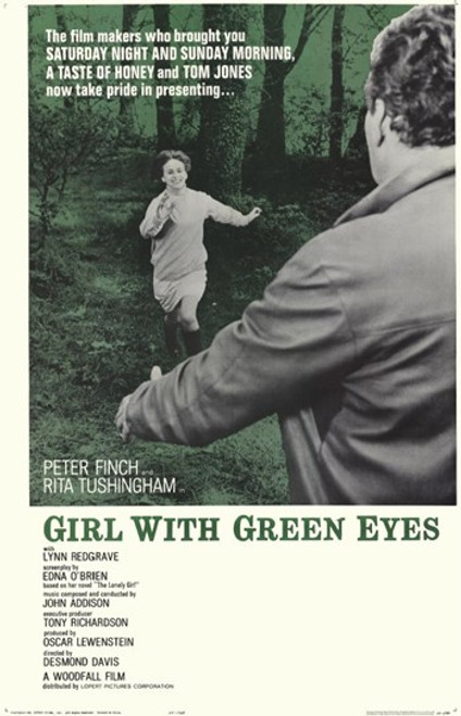 Girl with Green Eyes Movie Poster (11 x 17) - Item # MOV203878