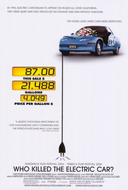 Who Killed the Electric Car? Movie Poster Print (27 x 40) - Item # MOVGH8502