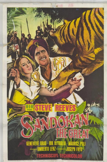 Sandokan The Great Movie Poster Print (27 x 40) - Item # MOVIH3233