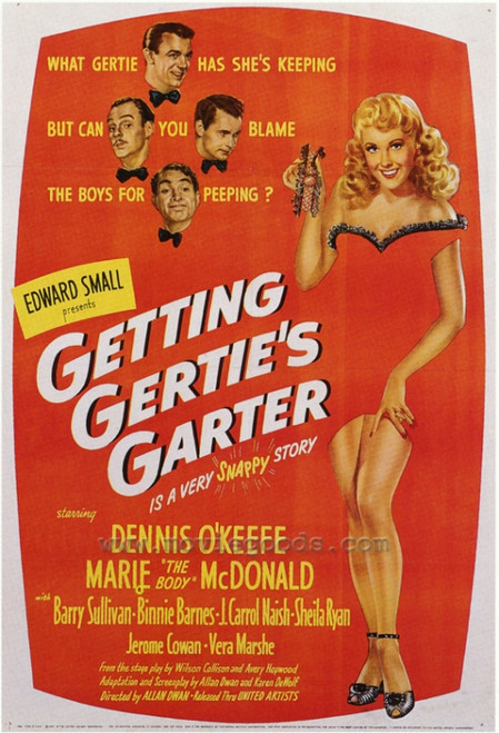 Getting Gertie's Garter Movie Poster Print (27 x 40) - Item # MOVEF3322
