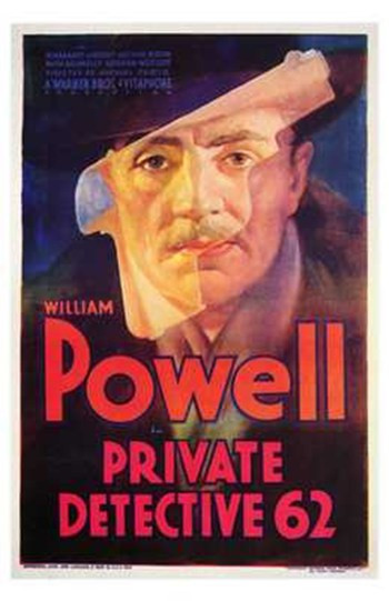 Private Detective 62 Movie Poster (11 x 17) - Item # MOV197387
