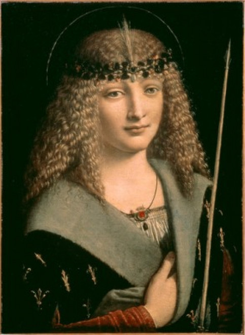 Saint Sebastian    1490    Giovanni Antonio Boltraffio    Pushkins Museum of Fine Arts  Moscow Poster Print - Item # VARSAL261576