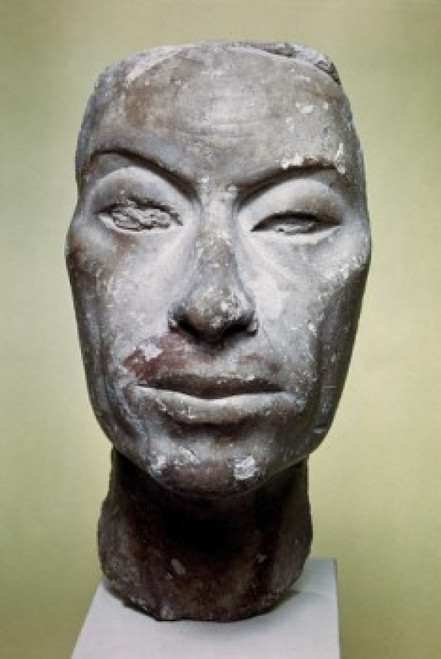 Mask of a Man  1350 B.C.  Egyptian Art  Staatliche Museen Preussischer Kulturbesitz  Poster Print - Item # VARSAL900706