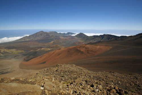 Hawaii, Maui, Haleakala Crater landscape. PosterPrint - Item # VARDPI2116482
