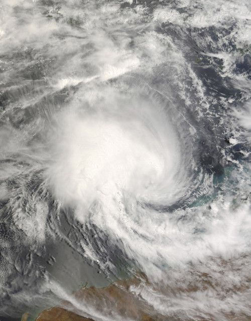 February 15, 2008 - Tropical Cyclone Nicholas approaching Australia Poster Print - Item # VARPSTSTK201867S
