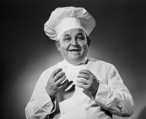 Portrait of a chef laughing Poster Print - Item # VARSAL25527749B