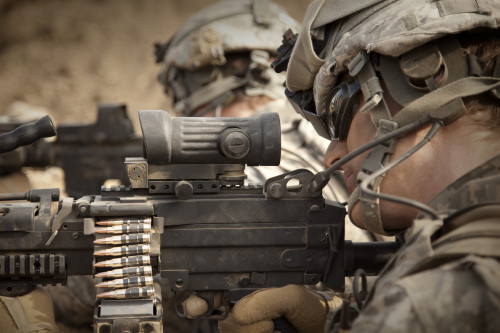 U.S. Army Rangers in Afghanistan combat scene Poster Print - Item # VARPSTTWE300071M