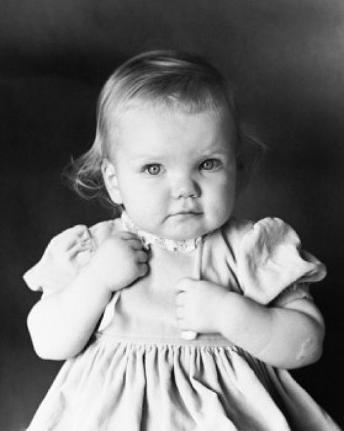 Close-up of a baby girl Poster Print - Item # VARSAL2559333