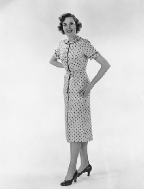 Studio shot of young woman smiling Poster Print - Item # VARSAL25542049