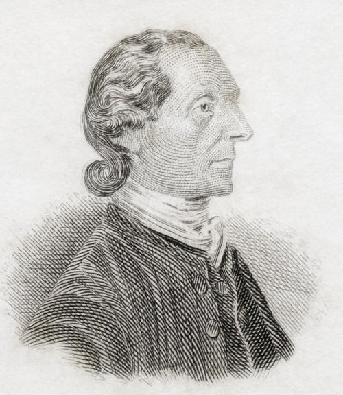 Johann Kaspar Lavater, 1741 To 1801. Swiss Poet And Physiognomist. From Crabb's Historical Dictionary Published 1825. PosterPrint - Item # VARDPI1905980