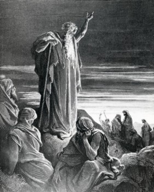 God Appears to Ezekiel  Gustave Dore  illustration  Poster Print - Item # VARSAL995103140