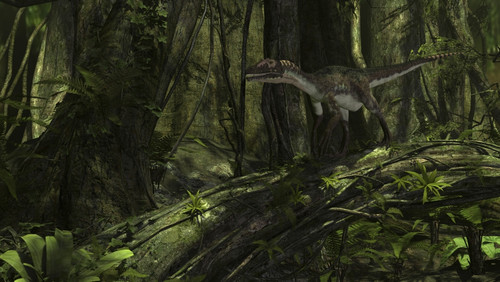 Utahraptor in a prehistoric forest Poster Print - Item # VARPSTKVA600461P