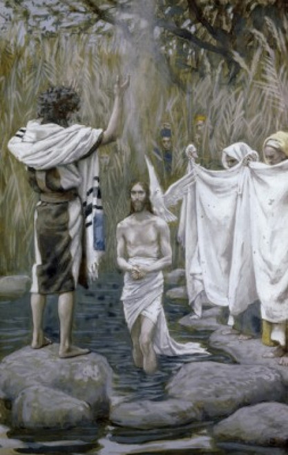 Baptism of Jesus  James Tissot Poster Print - Item # VARSAL999376