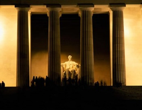 Lincoln Memorial  Washington DC Poster Print by Panoramic Images (16 x 12) - Item # PPI104745