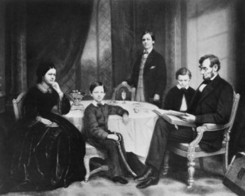 Abraham Lincoln's Family  Francis Bicknell Carpenter Poster Print - Item # VARSAL25514551