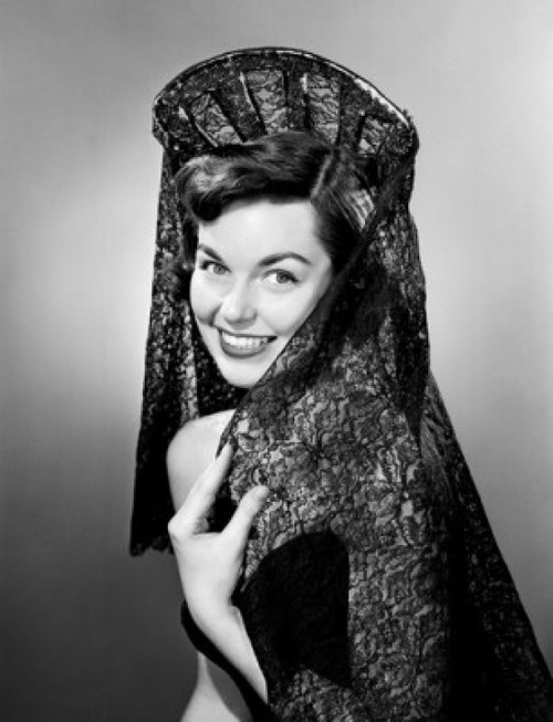 Studio portrait of young woman wearing veil Poster Print - Item # VARSAL255420911A