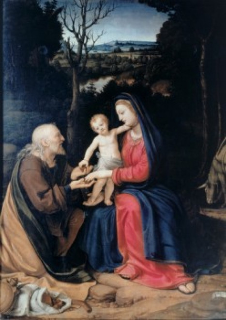 Flight into Egypt  Andrea del Sarto Poster Print - Item # VARSAL9009267