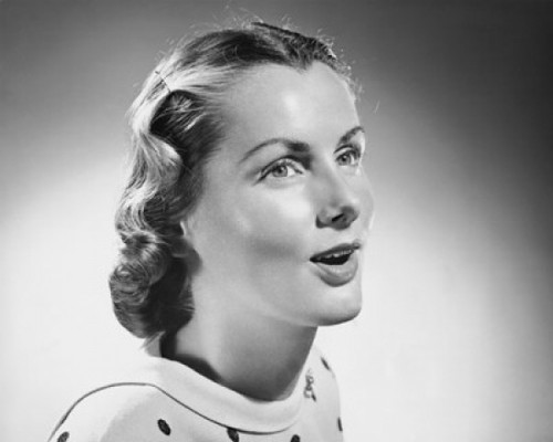 Close-up of a young woman looking surprised Poster Print - Item # VARSAL25528133C
