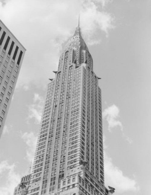 USA  New York City  Manhattan  Chrysler Building  low angle view Poster Print - Item # VARSAL255422585