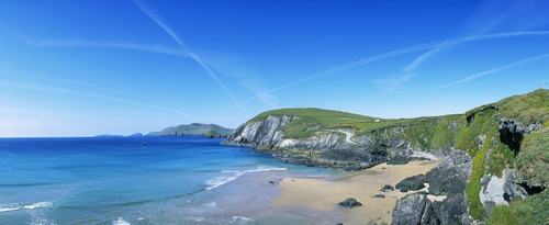 Rocks On The Beach, Coumeenoole Beach, Blasket Sound, Slea Head, Dingle Peninsula, County Kerry, Republic Of Ireland PosterPrint - Item # VARDPI1798752