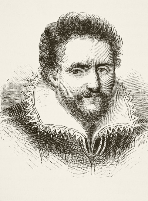 Ben Jonson 1572 To 1637. English Renaissance Dramatist, Poet And Actor. From The National And Domestic History Of England By William Aubrey Published London Circa 1890 PosterPrint - Item # VARDPI1856248