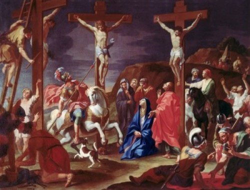 The Crucifixion  Hendrick Krock Poster Print - Item # VARSAL900108484