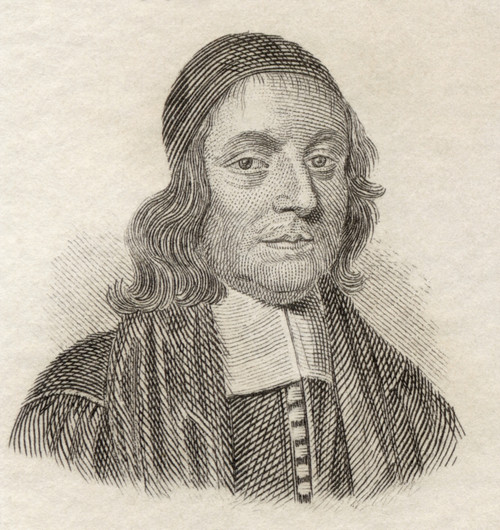 John Wallis, 1616 To 1703. English Mathematician. From Crabb's Historical Dictionary Published 1825. PosterPrint - Item # VARDPI1905901