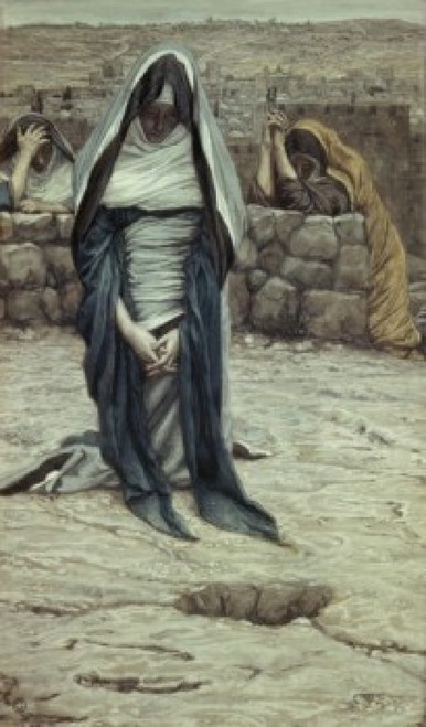 The Blessed Virgin in Old Age    James Tissot Poster Print - Item # VARSAL9999350