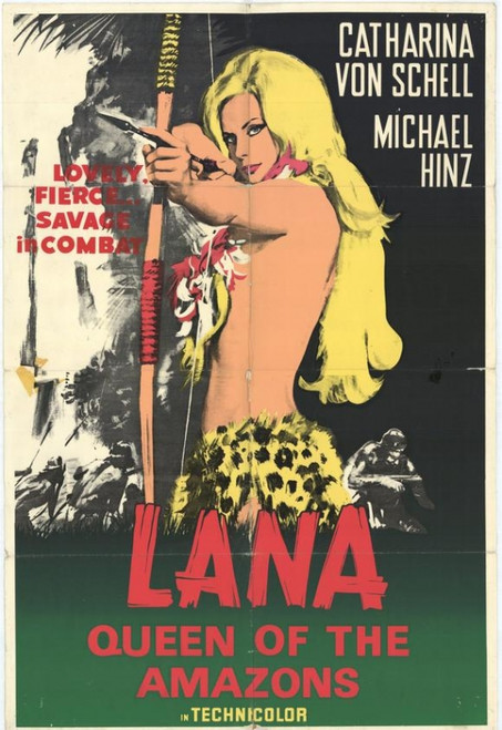 Lana Queen of the Amazons Movie Poster Print (27 x 40) - Item # MOVAH5288