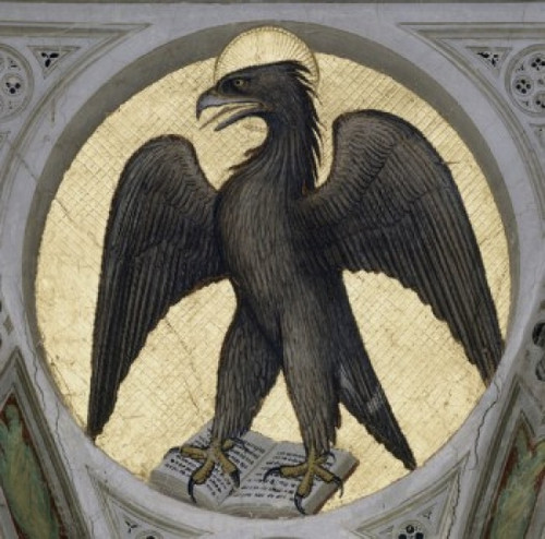 Saint John as an Eagle   Giusto di Giovanni Menabuoi   Fresco   Baptistry of the Cathedral  Padua Poster Print - Item # VARSAL263474