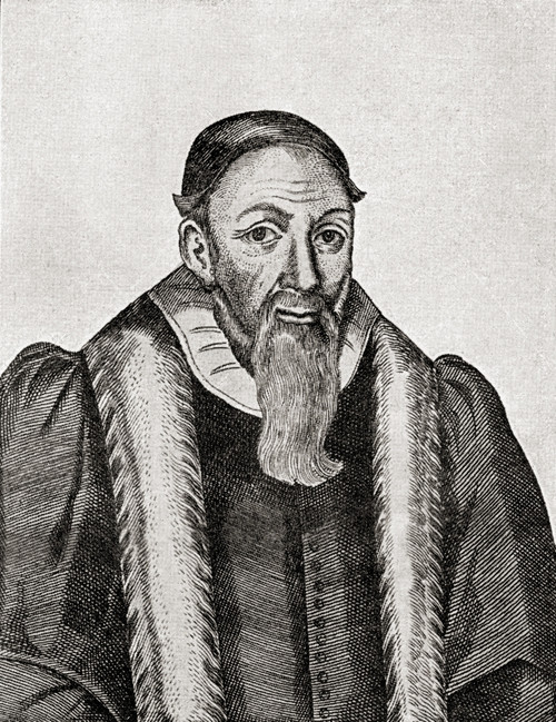 Thomas Cartwright C. 1535 To 1603. English Puritan Churchman. From The Book Short History Of The English People By J.R. Green Published London 1893. PosterPrint - Item # VARDPI1877606