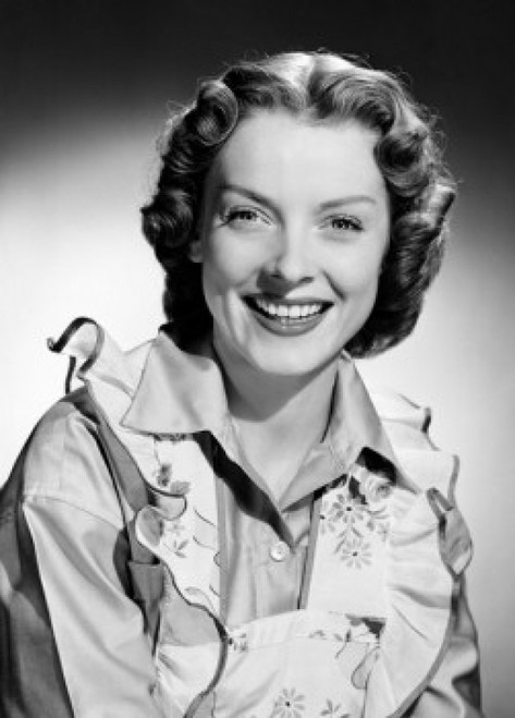 Studio portrait of young woman Poster Print - Item # VARSAL25549933