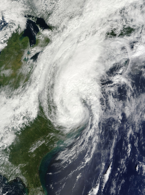 September 6, 2008 - Tropical Storm Hanna over the East Coast Poster Print - Item # VARPSTSTK202353S