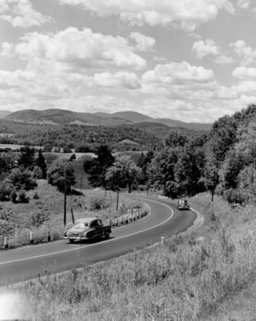 USA  Vermont  Route 2 looking East from Williston Poster Print - Item # VARSAL255419881