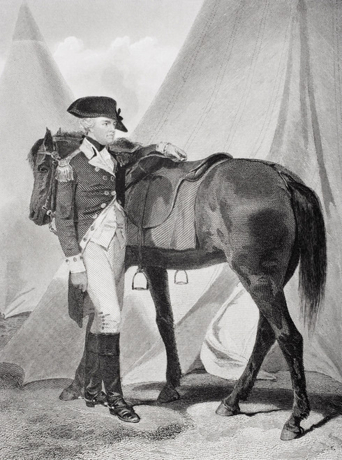 Anthony Wayne 1745-1796. Officer In American Revolution. Known As Mad Anthony For His Courage And Daring. From Painting By Alonzo Chappel PosterPrint - Item # VARDPI1838841