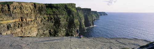 Panoramic View Of Cliffs, Cliffs Of Moher, County Clare, Republic Of Ireland PosterPrint - Item # VARDPI1798859