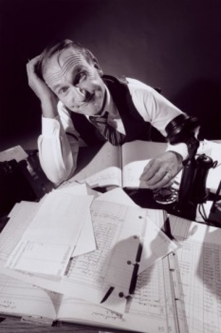 Portrait of male accountant Poster Print - Item # VARSAL1073116