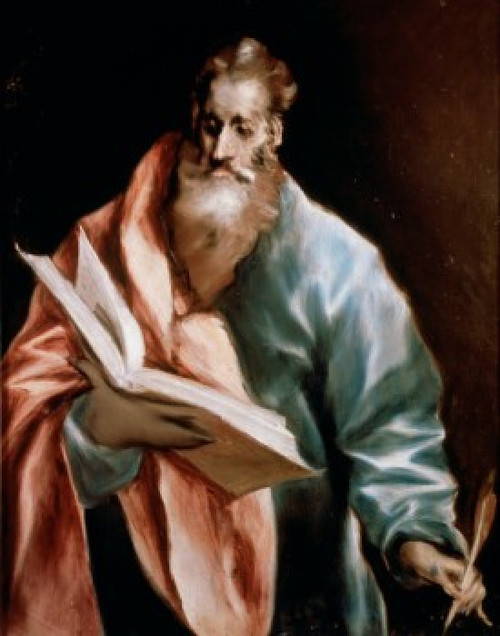 Saint Matthew  El Greco  Poster Print
