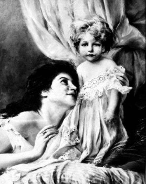 Mother and Daughter by unknown artist Poster Print - Item # VARSAL99587102