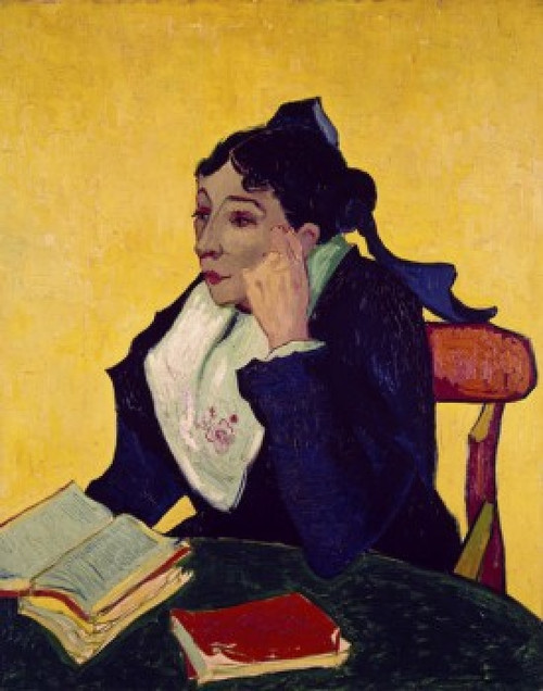 L'Arlesienne:  Madame Joseph Michel Ginoux   1888  Vincent van Gogh   Oil on canvas   Metropolitan Museum of Art  New York City Poster Print - Item # VARSAL260220