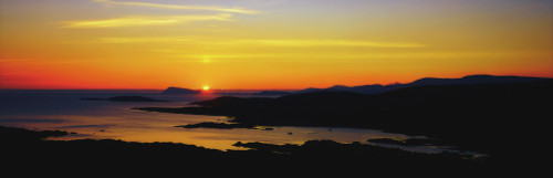 Kenmare Bay, Dunkerron Islands, Co Kerry, Ireland; Sunset Over A Bay PosterPrint - Item # VARDPI1804435