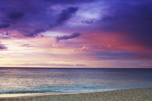 USA, Hawaii, Oahu, Sunset On Beach; North Shore PosterPrint - Item # VARDPI1975835