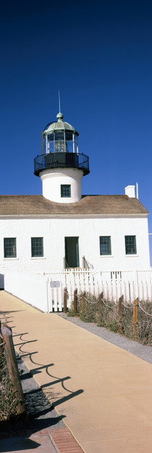 Low angle view of Point Loma Lighthouse, Point Loma, San Diego, California, USA Poster Print - Item # VARPPI158400