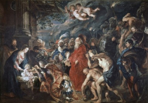 Adoration of the Kings  Peter Paul Rubens Poster Print - Item # VARSAL900233
