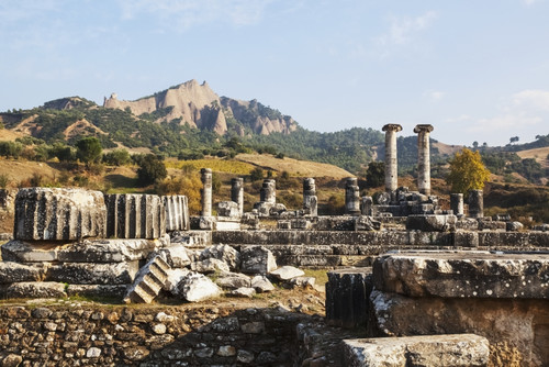 Ruins of the Temple of Artemis; Sardis, Turkey PosterPrint - Item # VARDPI12288781