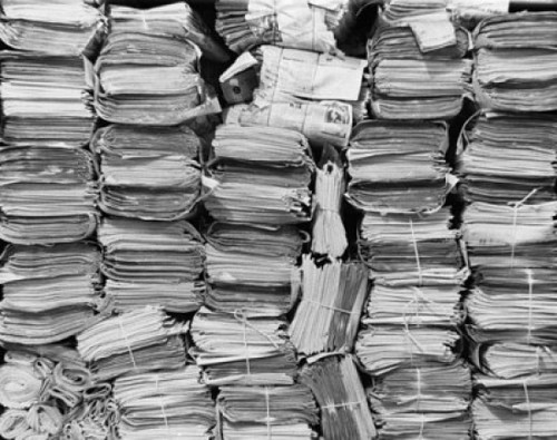 Stacks of paper bundles Poster Print - Item # VARSAL25539618